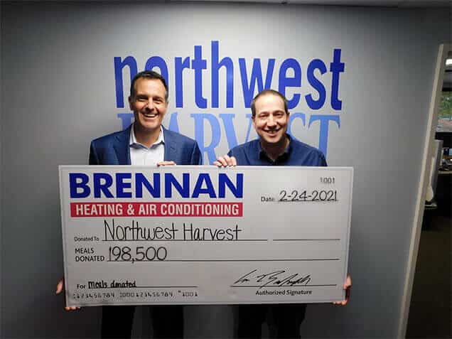 Northwest Harvest Partnership | Brennan Heating & Air Conditioning | Washington